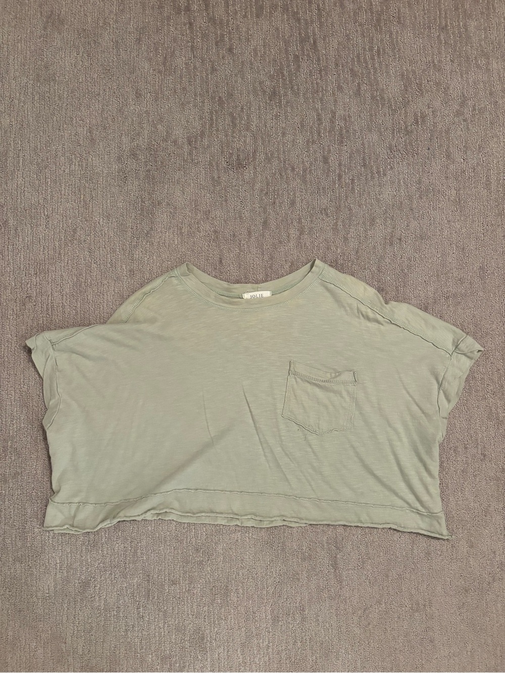 Boxy crop tee